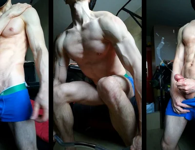 A Quick Warm-up Before the Main Workout - Massive Cumshot