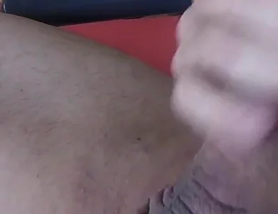 Naked on a Lounger in a Relaxation Room, with Bulging Balls, I Jerk off My Thick Cock and Then Shoot Warm Cum Onto Myself
