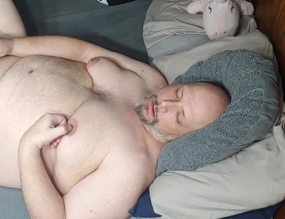 Chubby Guy Jerk and Cum