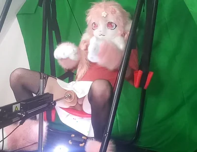 Dildo in My Furry Ass 1