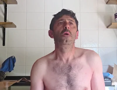 Straight Guy with Huge Cock Jerks off in the Cabin