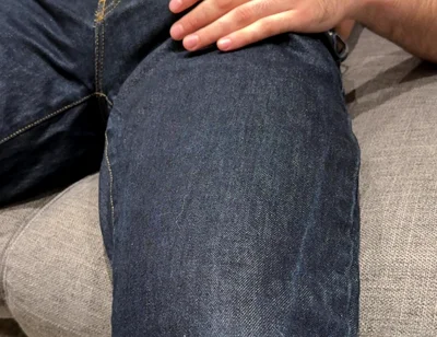Watching Porn in Tight Jeans - Cumming on Myself