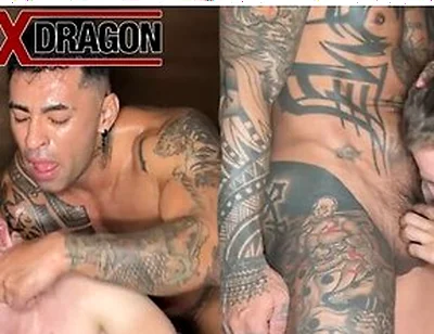 Serg Shepards Ass Takes Damian Dragon And Kemono Dragons Cocks Together