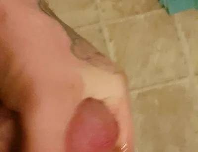 Cumming on the Toilet