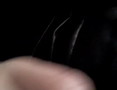 Leather Chastity Sub Jerks and Finishes on Jacket