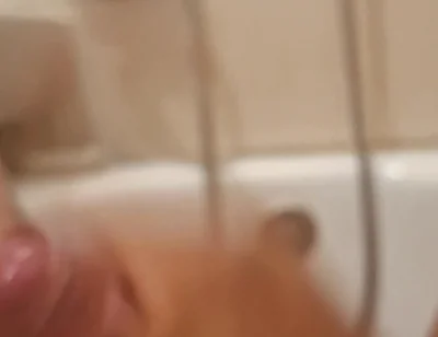 Masturbated in the Bathtub