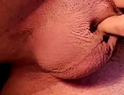 Double Sissygasm with a Black Dildo in My Boypussy