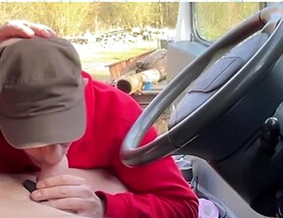 Daytime Truck Stop Meeting Inside My Truck With A Curious Encounter
