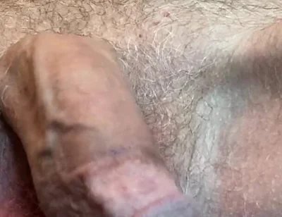 Stepdaddy's Half Hard Cock Is so Leaky!