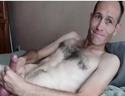 Making Himself Happy With A Solo Jerking Session