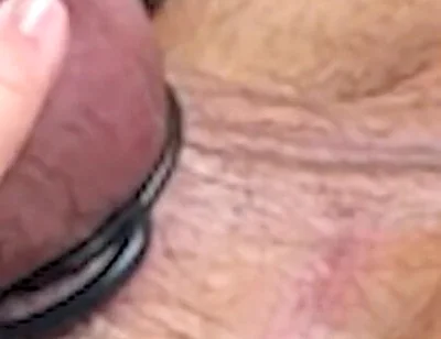 Up Close of Me Hammering My Thick Dick