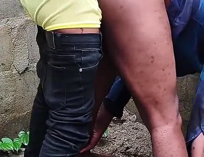 Twerking Ebony Bitch Got It Hard From the Back