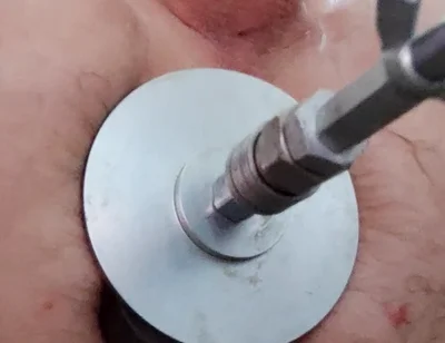 Fucking Machine Pounds My Ass While I Jerk off