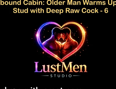 English Audio Gay Sex Story - Snowbound Cabin Older Man Warms up Young Stud with Deep Raw Cock - Part 6