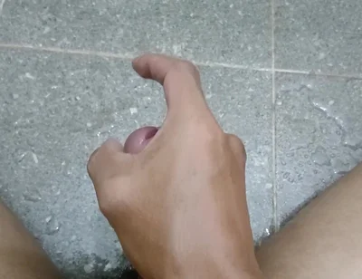 Ind Boy in Bathroom