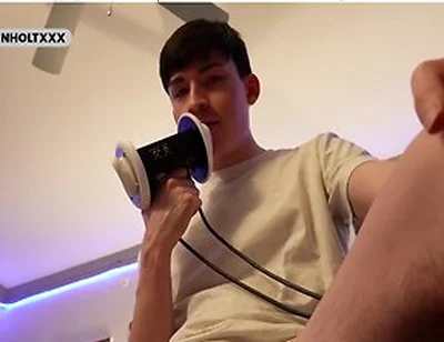 Asmr Ear Licking Showing Off Bulge Before Sliding Them Off