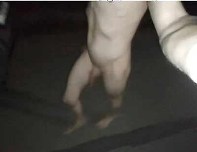 Almost Caught Walking Naked In Public