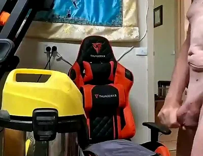 Me Having Fun with the Vacuum