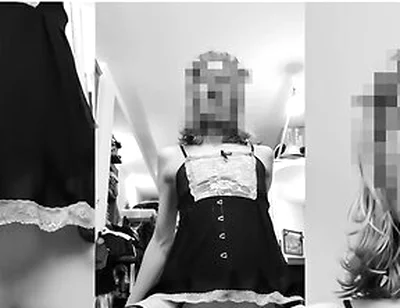 Sissy Slut Femboy Compilation - Censored B&w Version