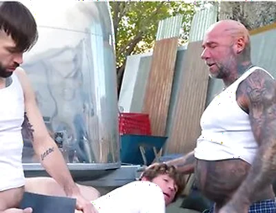 Religious Eddie Patrick And Greyson Myles Submit To Four Guys Gangbang