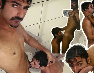 My Straight Friend and I Lose Control in the Shower…