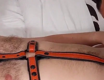Pup Threesome Spitroast Part 1
