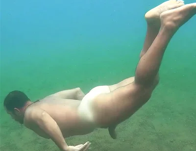 What a Nice Feeling to Swim Like This, I Wanted to Have Cum for You, but People Showed up