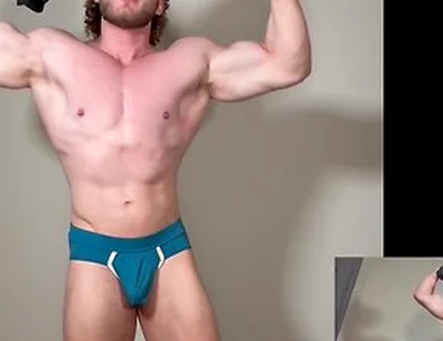 Muscle Domination Slaps Around A Good Boy