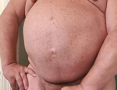Bating My Horny Thick Bubba Bear Cock
