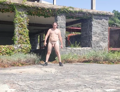 Nude Boy Near the Sea