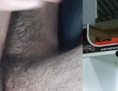Masturbating Big Penis 4 Minutes, Look at the Face of Pleasure