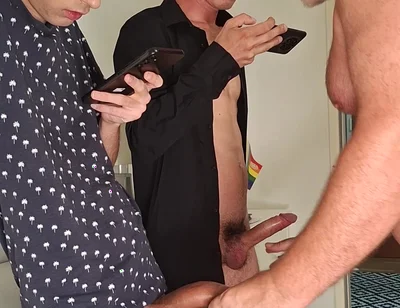 Sexy Rafael with Thomas Fucking Sucking with 2 Dkcks