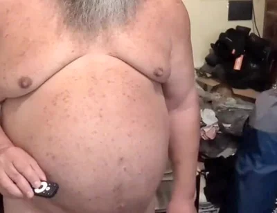 Big Bear Belly and Cock