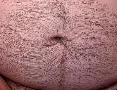 Hairy Bear Ass Spread, Spit, Precum and Sperm