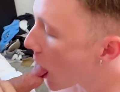 Hot Stepdaddy Having Sex with Two Sexy Twinks