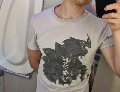 14 Hours of Flight I Can't Resist to Show You My Cock