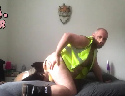 Fat Stepdaddy Dressed Like a Piggy Slut