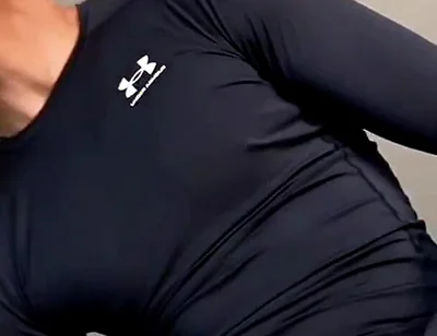 Leo Latte in Nike Jockstrap - Big Bulge Tease & Full Jerk off