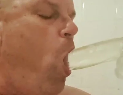 The Slut Is Clearly Addicted to Dildo Sucking