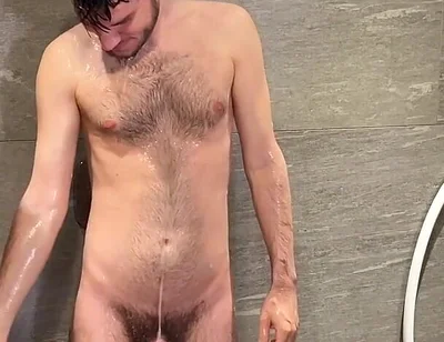 Gay Friends Shower with Straight Buddy