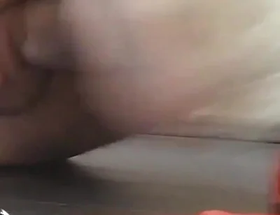 Throat orgasm into my blonde