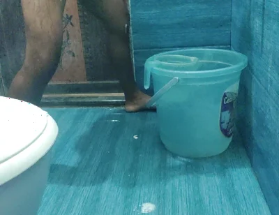 Inside the Bathroom, Amit Remembered His stepsister and Fucked Her in Her Small Hole.
