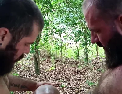 Two Stepbrothers Outdoor Hookup