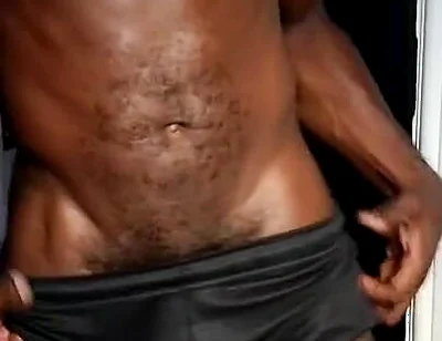 Wearing My Black Box Shorts, with a Surprise Revealed Towards the End.