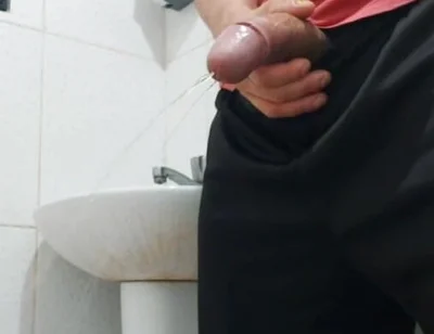 Brazilian Carlos Simões-well-endowed and Hung-peeing and Showing off His Huge, Thick Cock. Part 3.