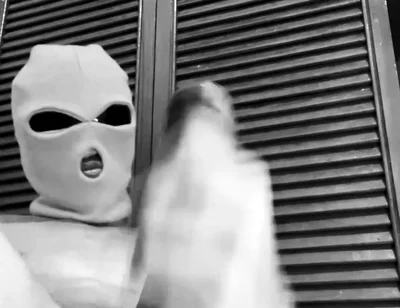 Masked BBC with Glasses and Balaclava Stroking Thick Uncut Black Cock Until Juicy Massive Cumshot Black20one