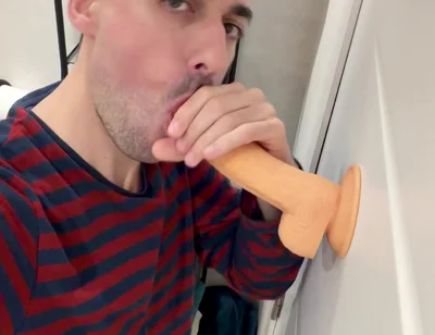 Sexy Stepdaddy Riding Dildo