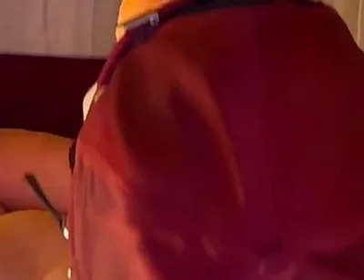 A Really Big Xxl Cock Penetrates Through the Mouth Gag Into My Mouth Pussy