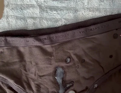 Cum on Wife’s Panties 20