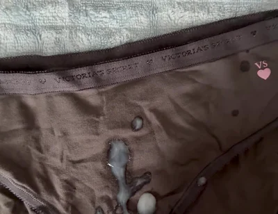 Cum on Wife’s Panties 20